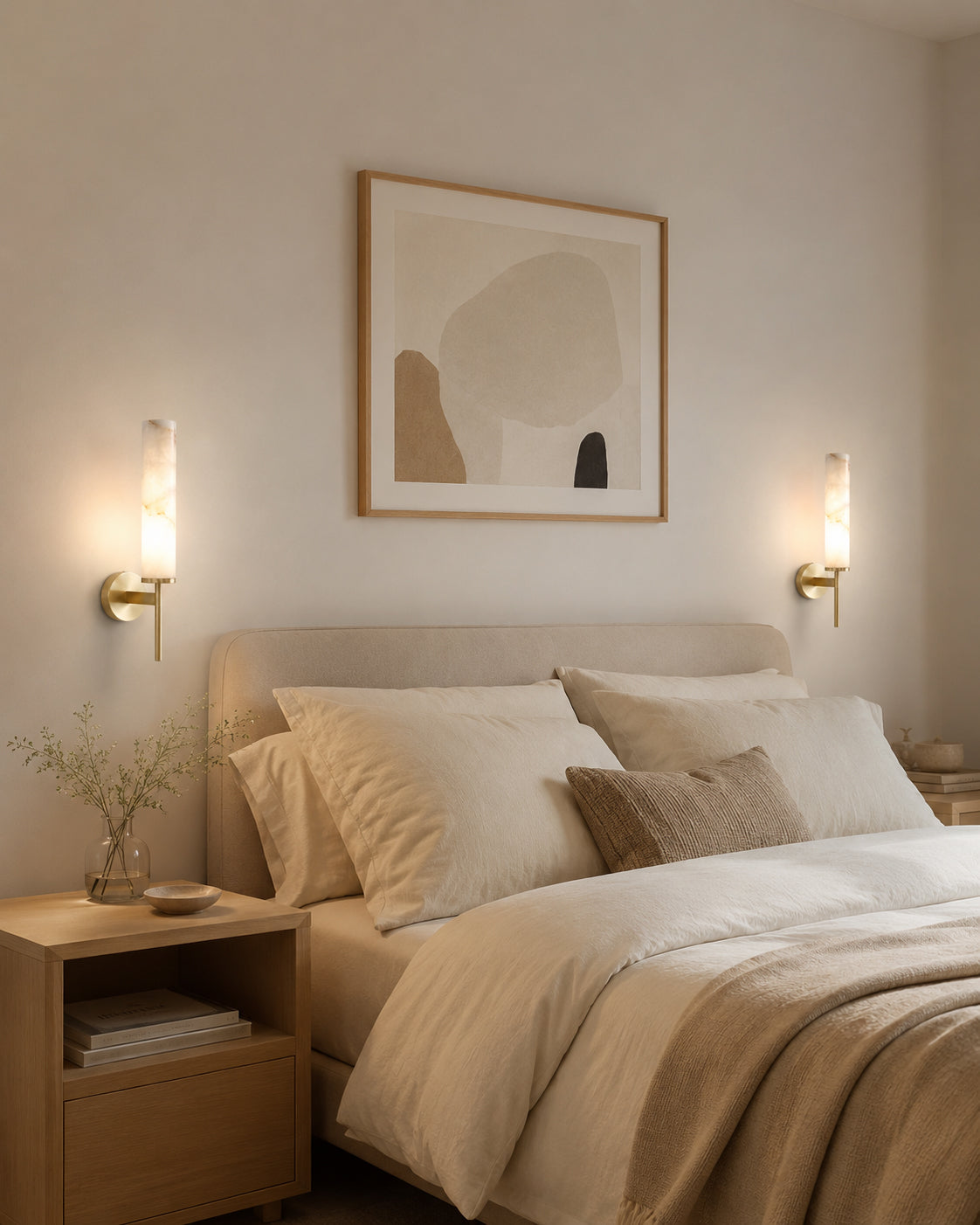 Baldassare Alabaster Wall Sconce