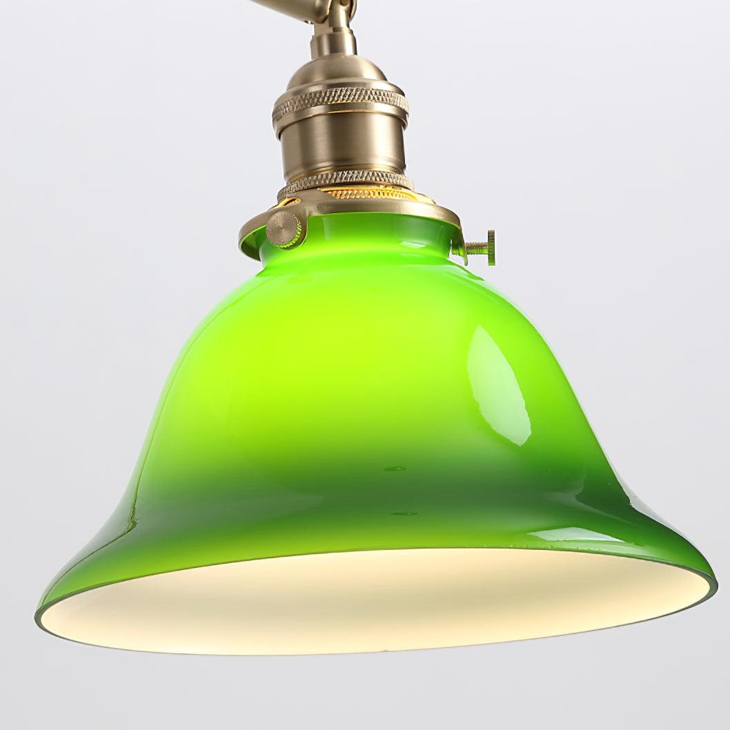 Velra Walnut Adjustable Arm Wall Lamp