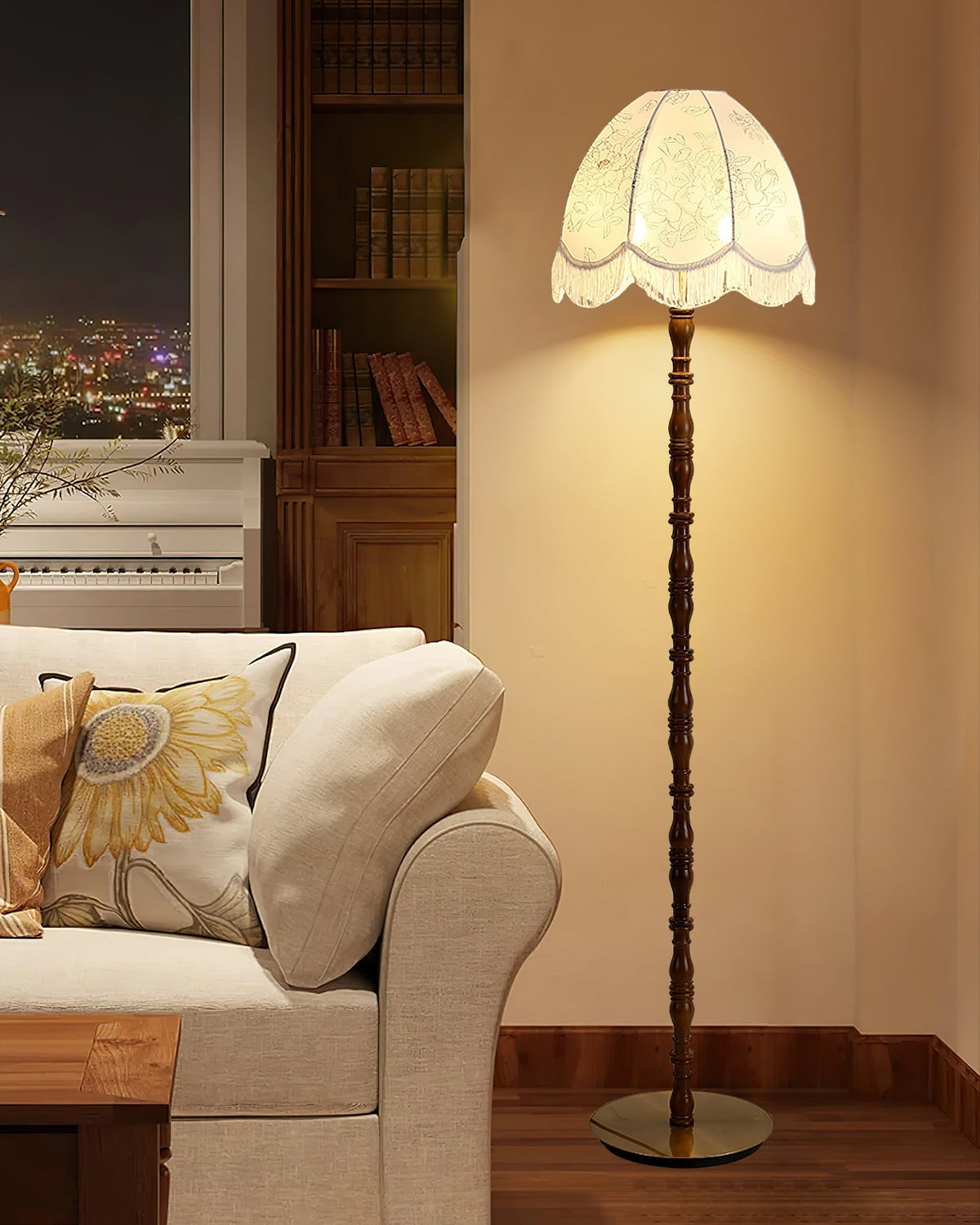 Fioeette Fabric Floor Lamp