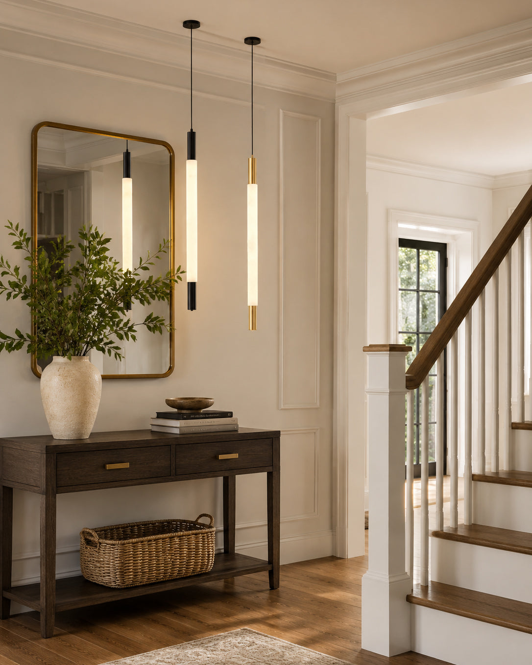 Baton Alabaster Pendant Lamp