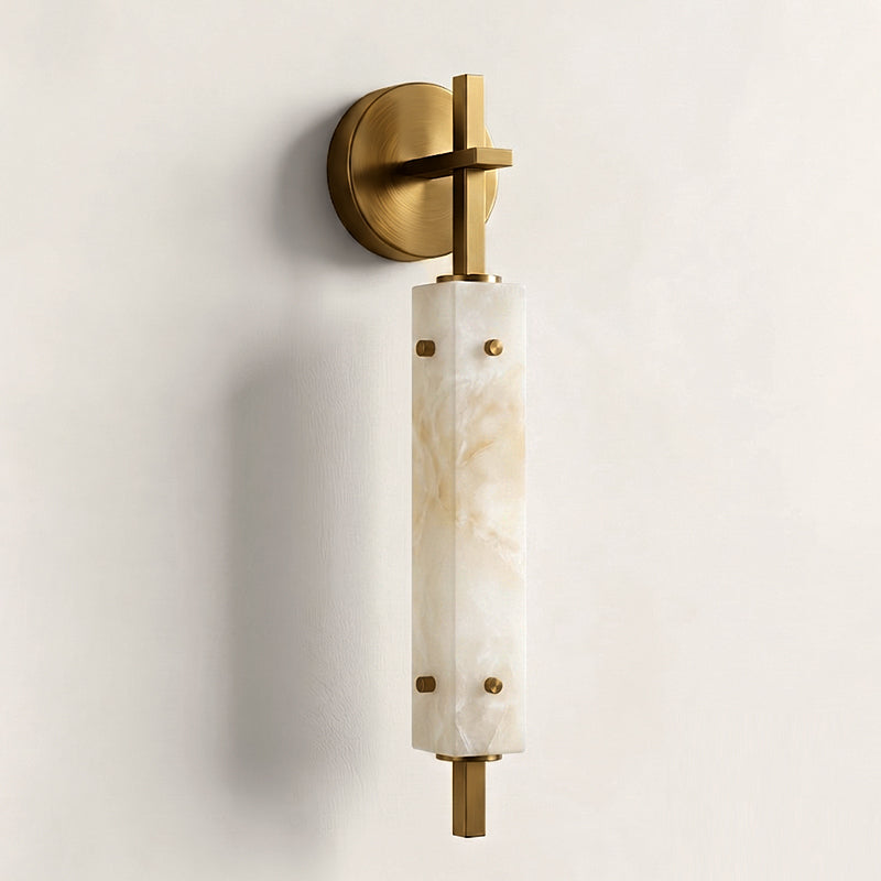 Beacon Alabaster Wall Sconce