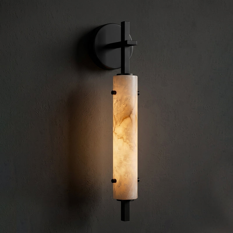 Beacon Alabaster Wall Sconce