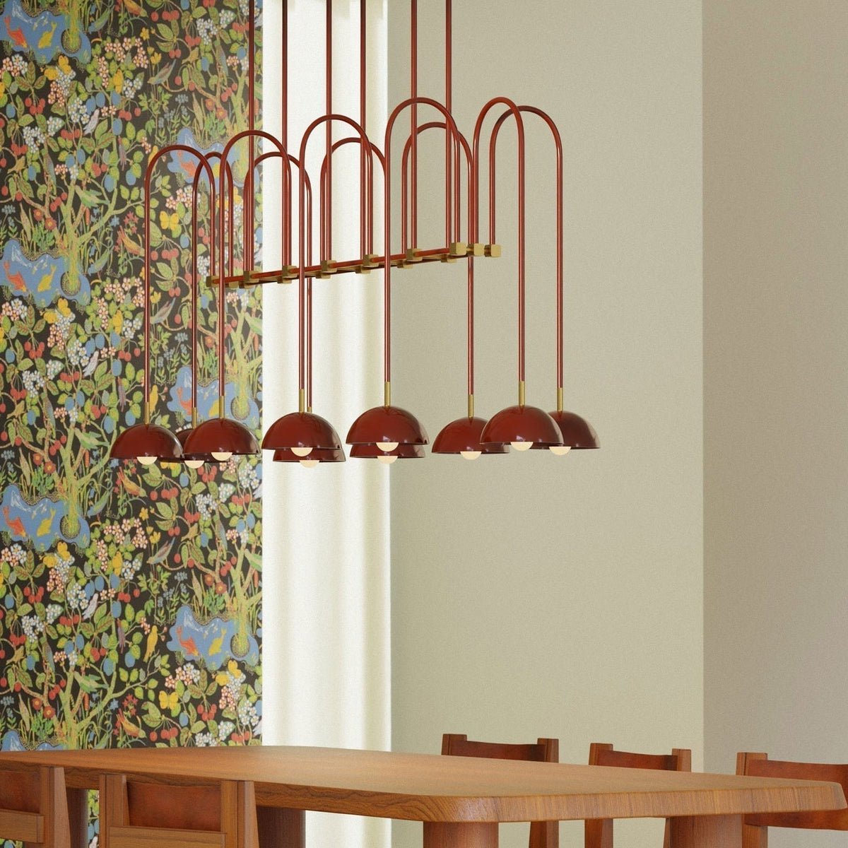 Blikuvyh Vintage Industrial Atelier Brass Metal Chandelier