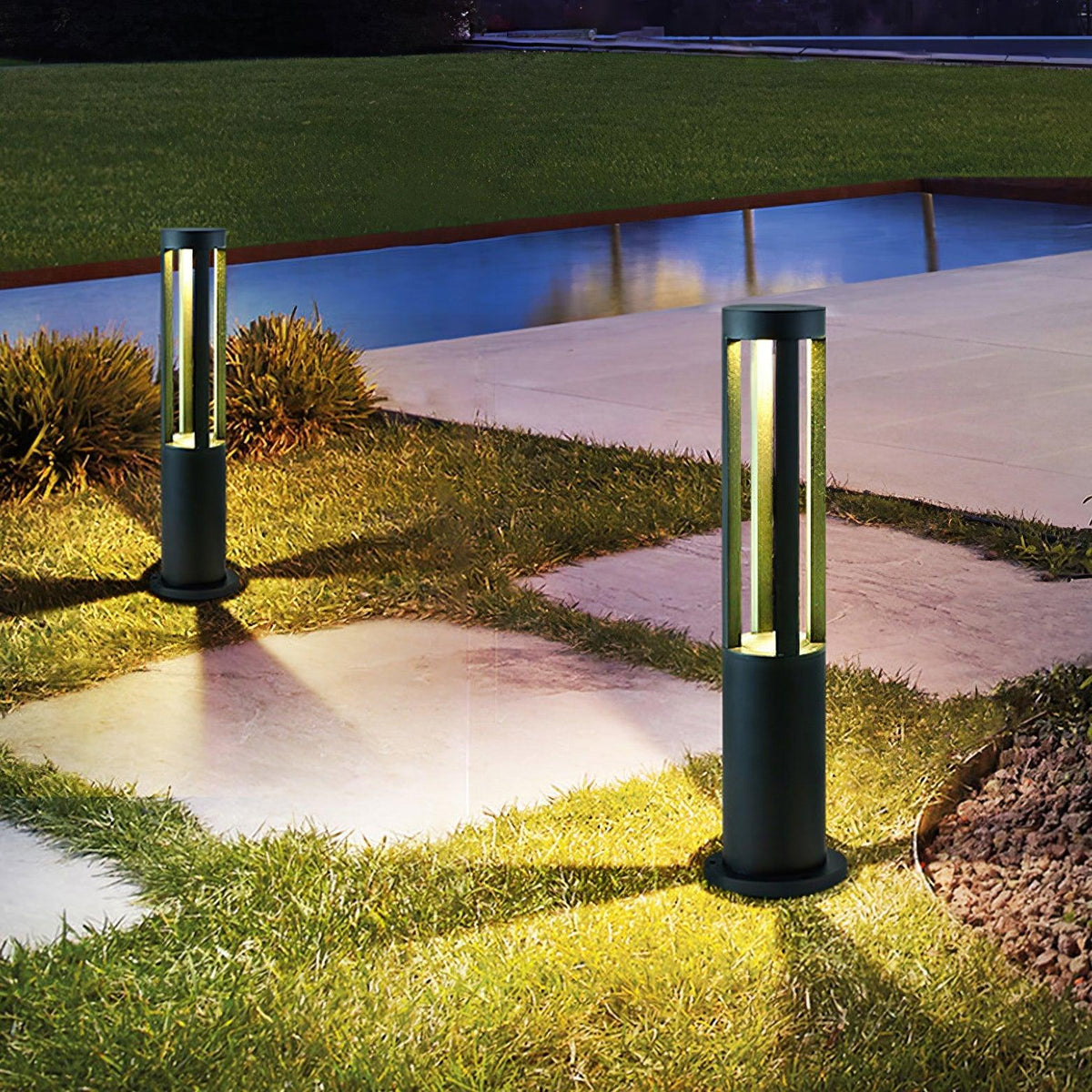 Celion Aluminum Industrial Floor Lamp