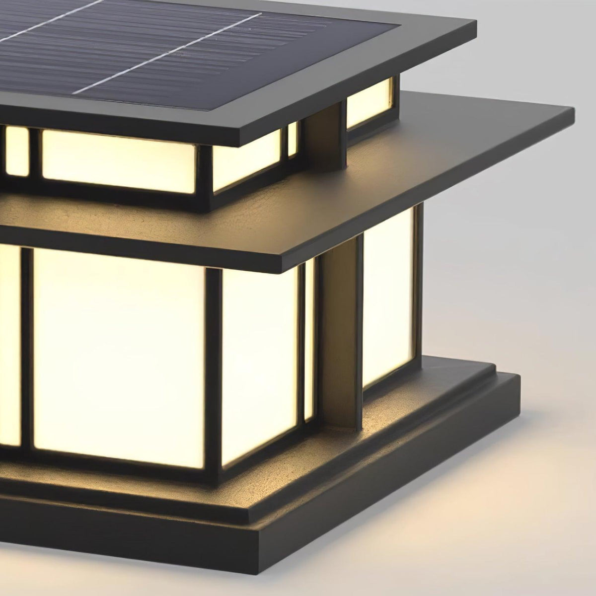 Zudapal Pillar Solar /HardWire Outdoor Light