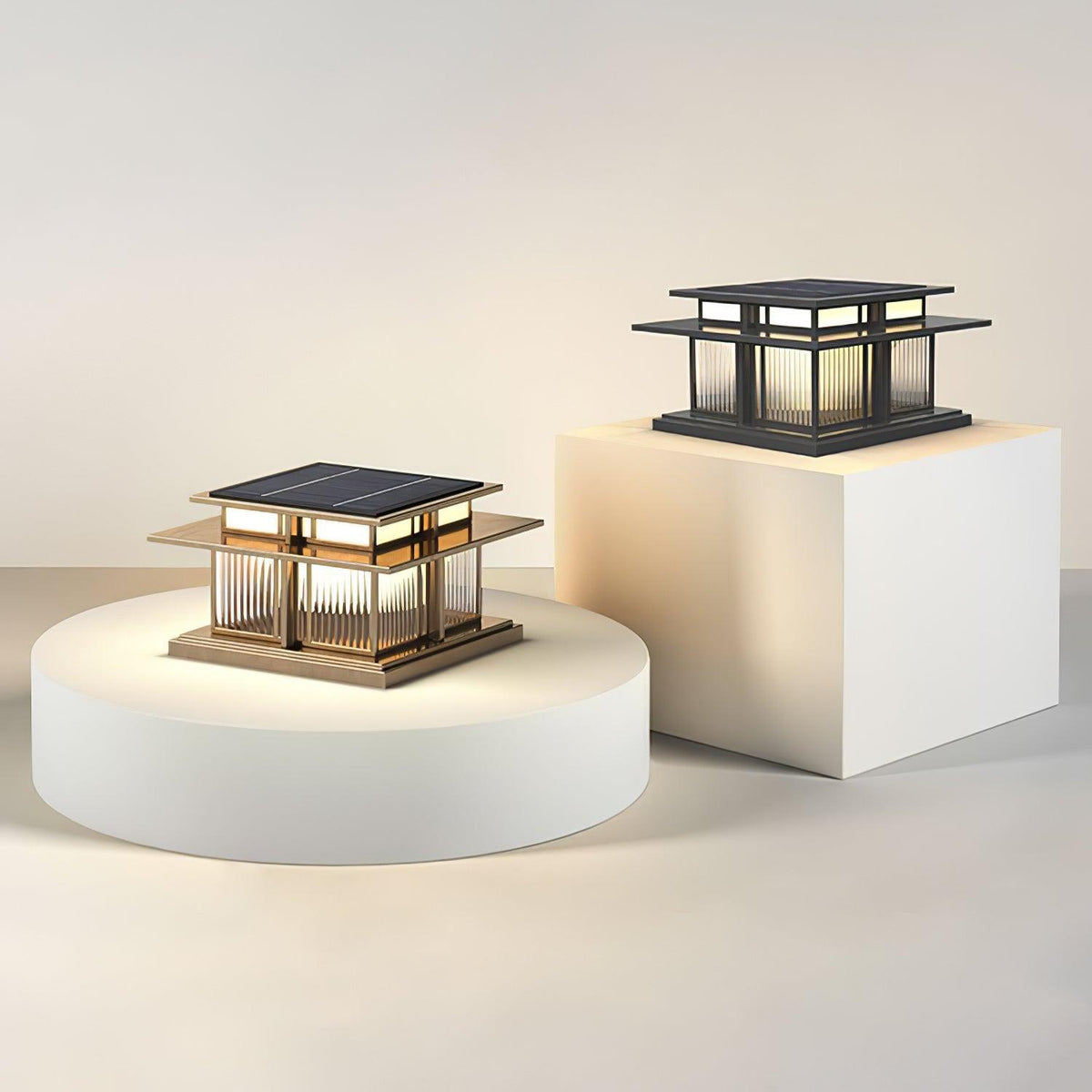 Zudapal Pillar Solar /HardWire Outdoor Light