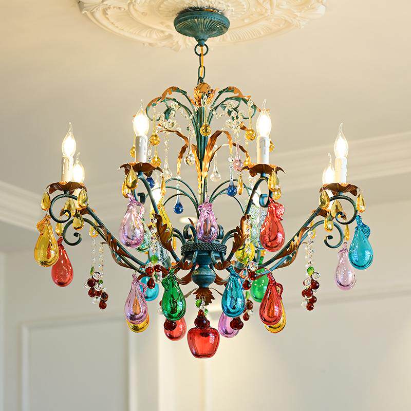Marian Vivid Glass Chandelier