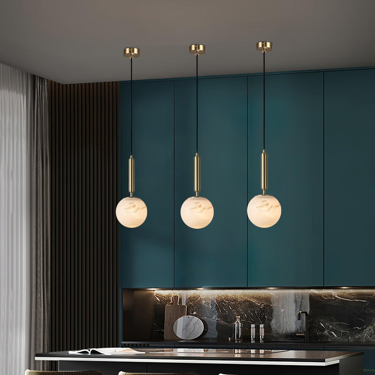 Tomino Alabaster  Pendant Light