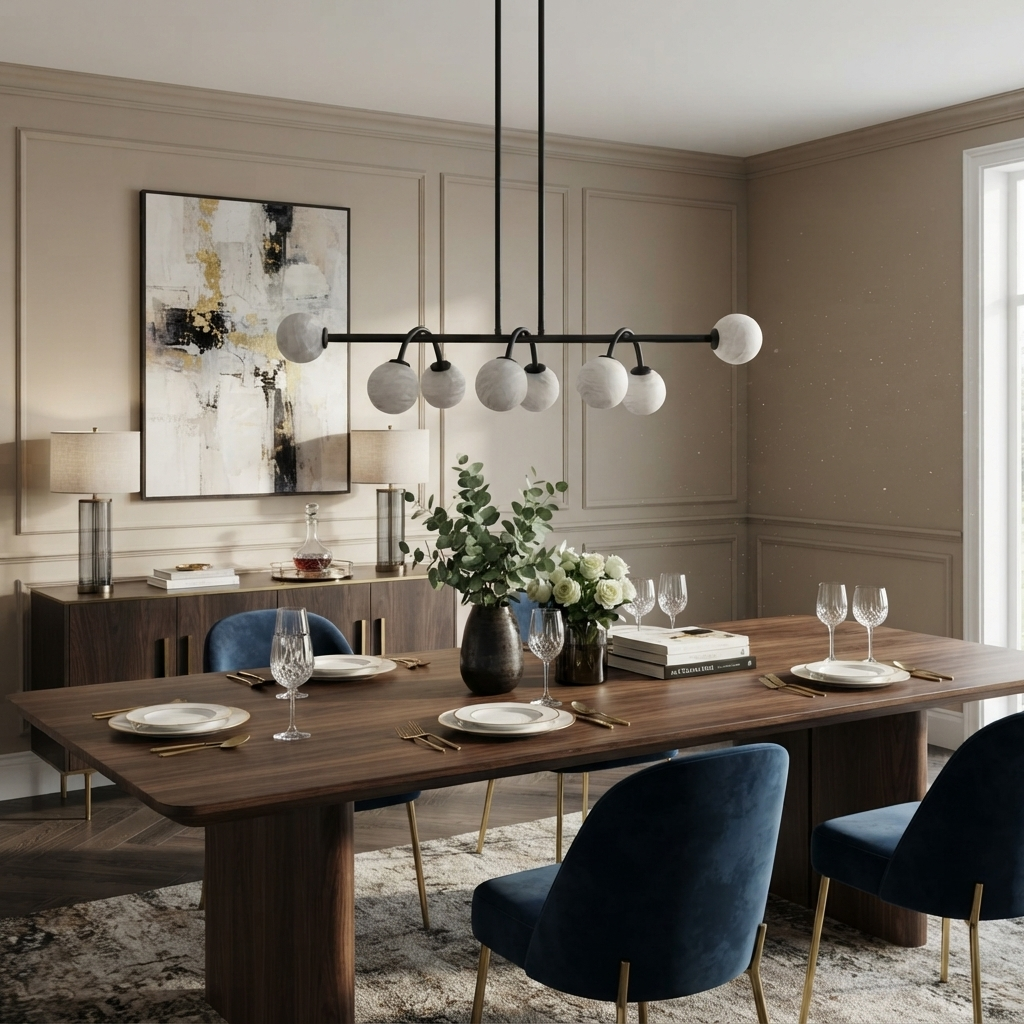 Elmsstone Alabaster Chandelier