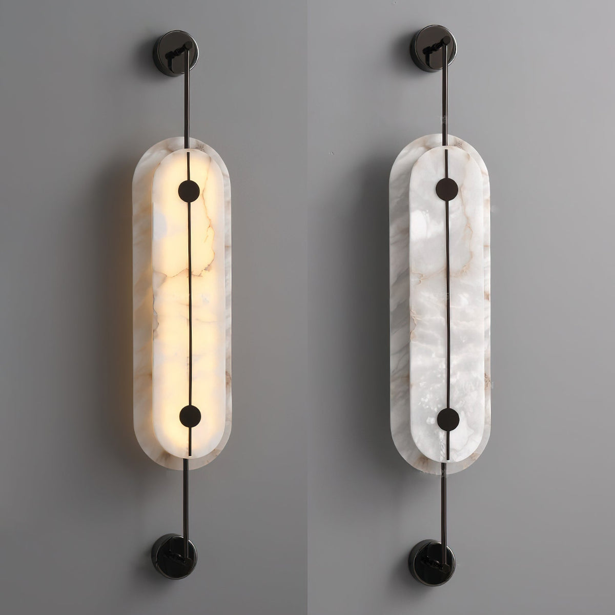 Brace Alabaster Wall Lamp