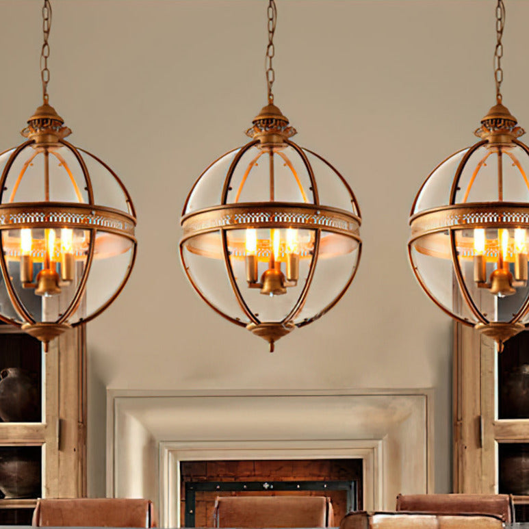Dudelot Retro Pendant Light Glass
