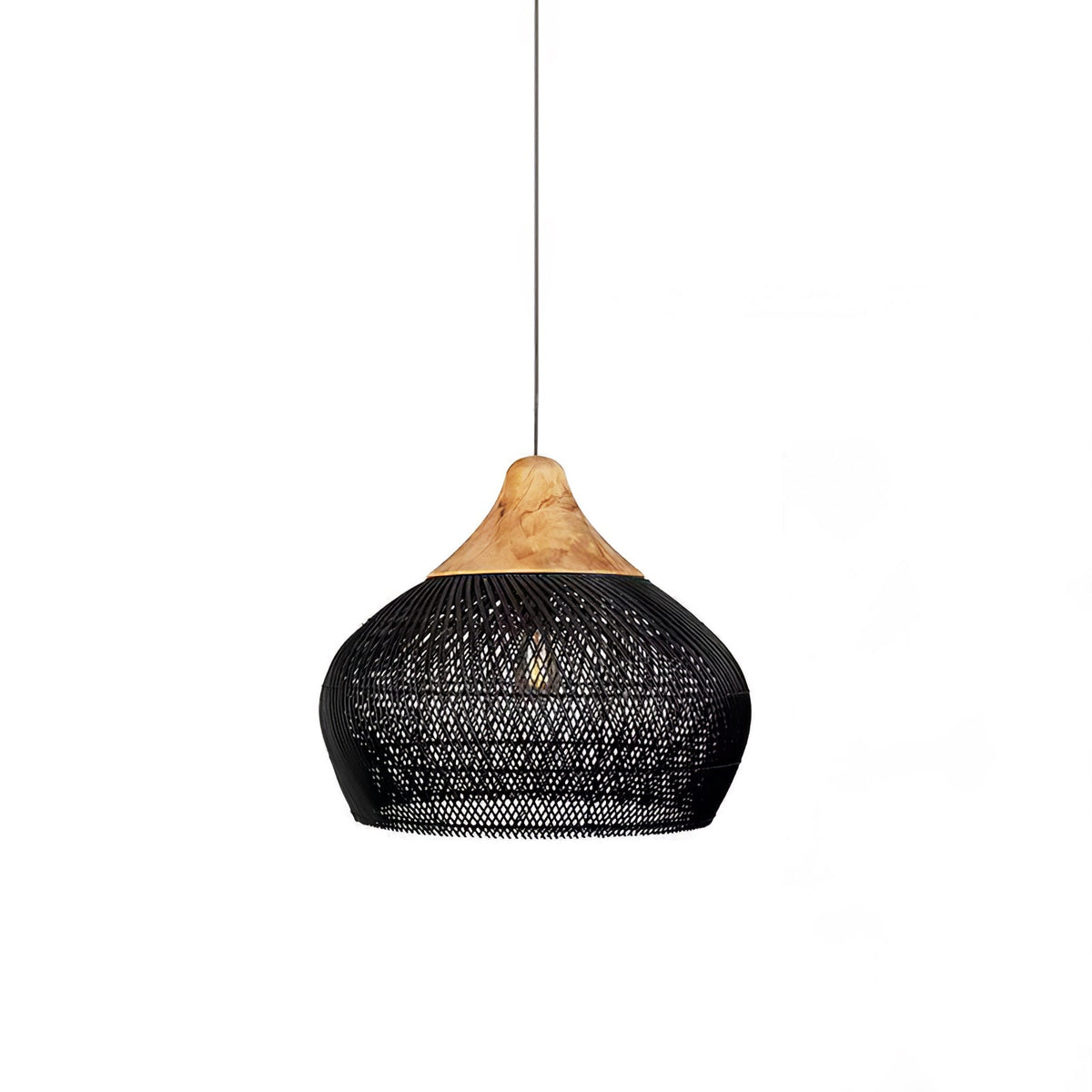 Solavn Rattan Wood Pendant Lamp