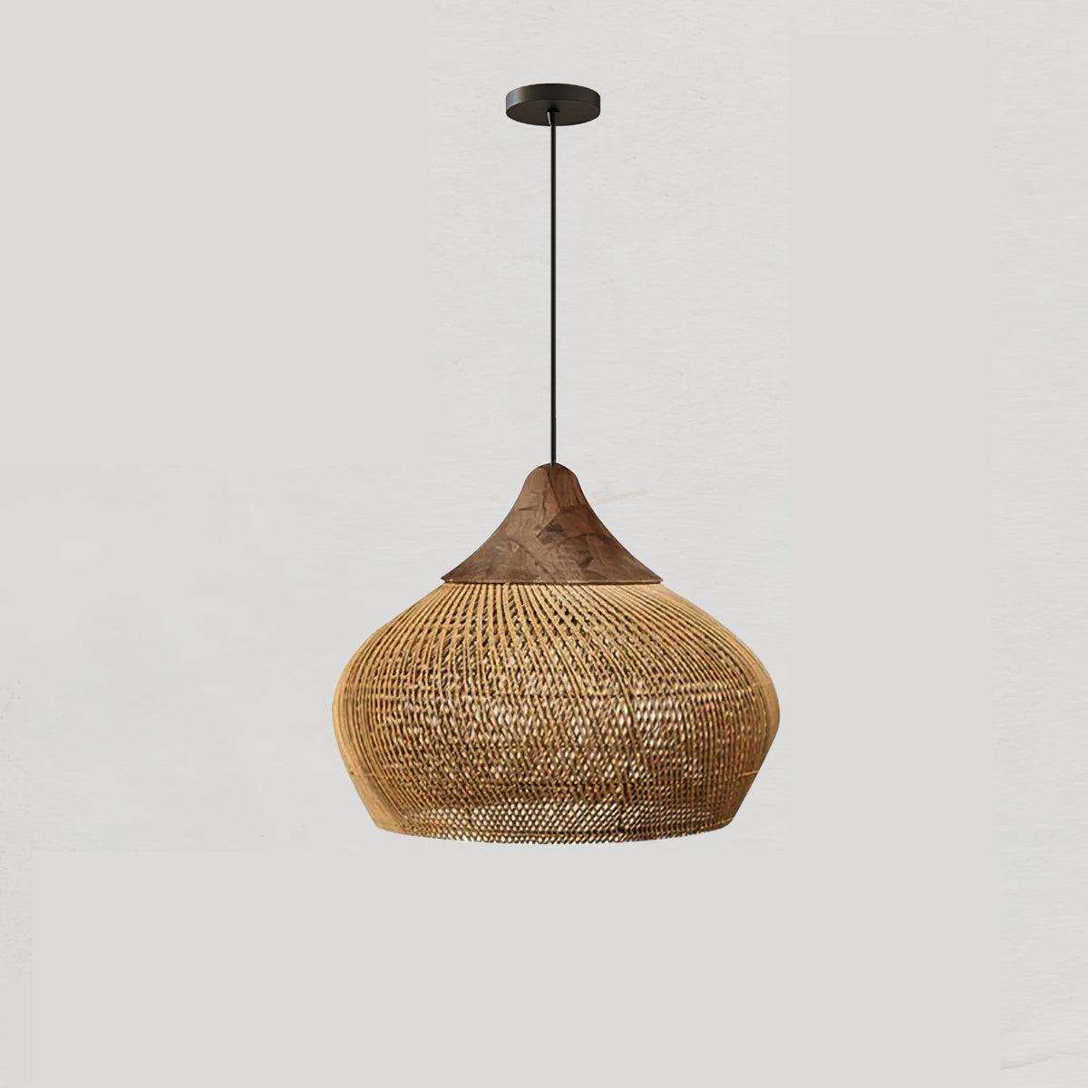 Visopam Braided Rattan Livingroom Pendant Lamp