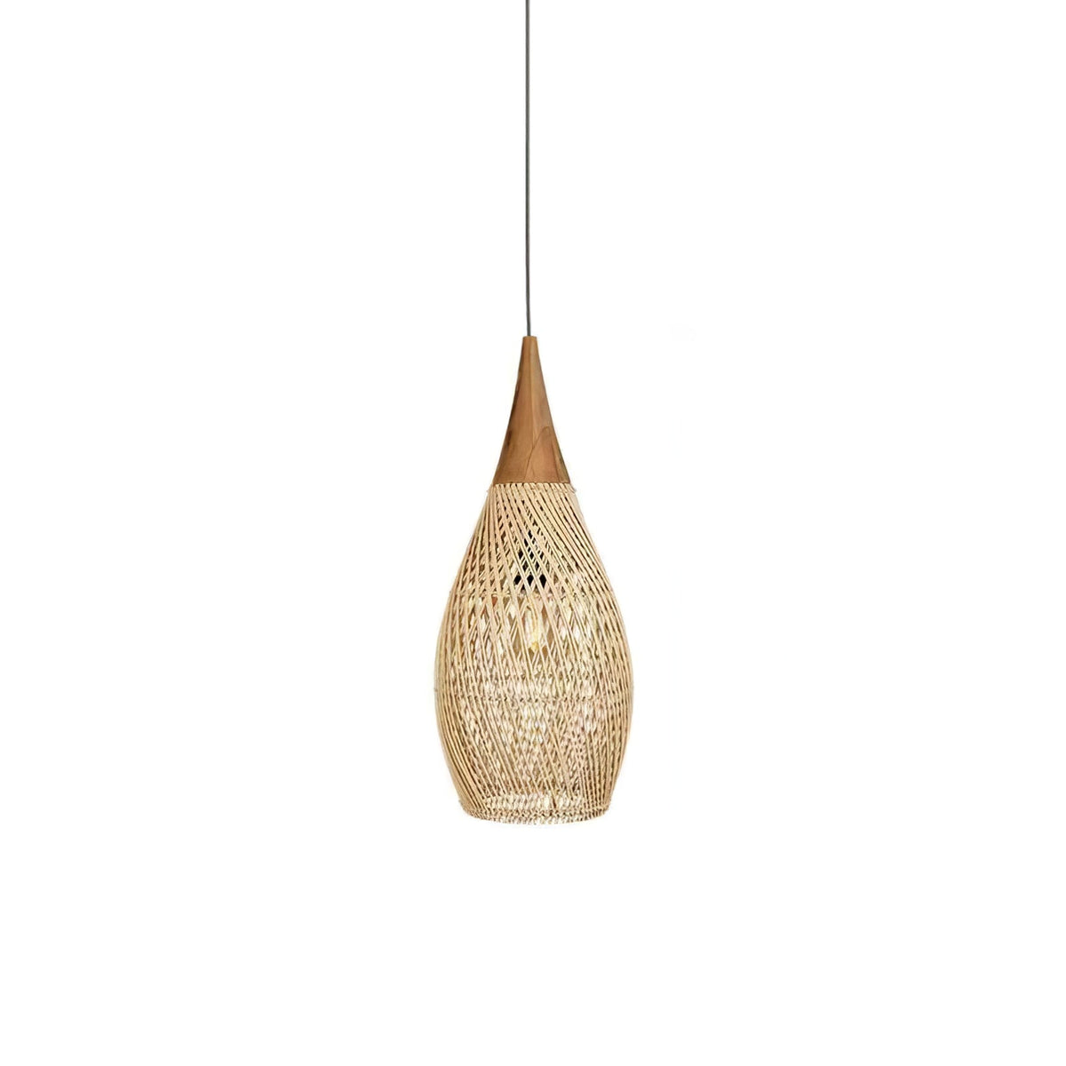 Solavn Rattan Wood Pendant Lamp