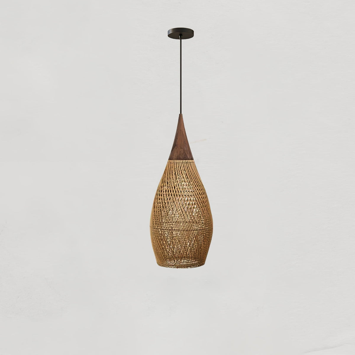Visopam Braided Rattan Livingroom Pendant Lamp