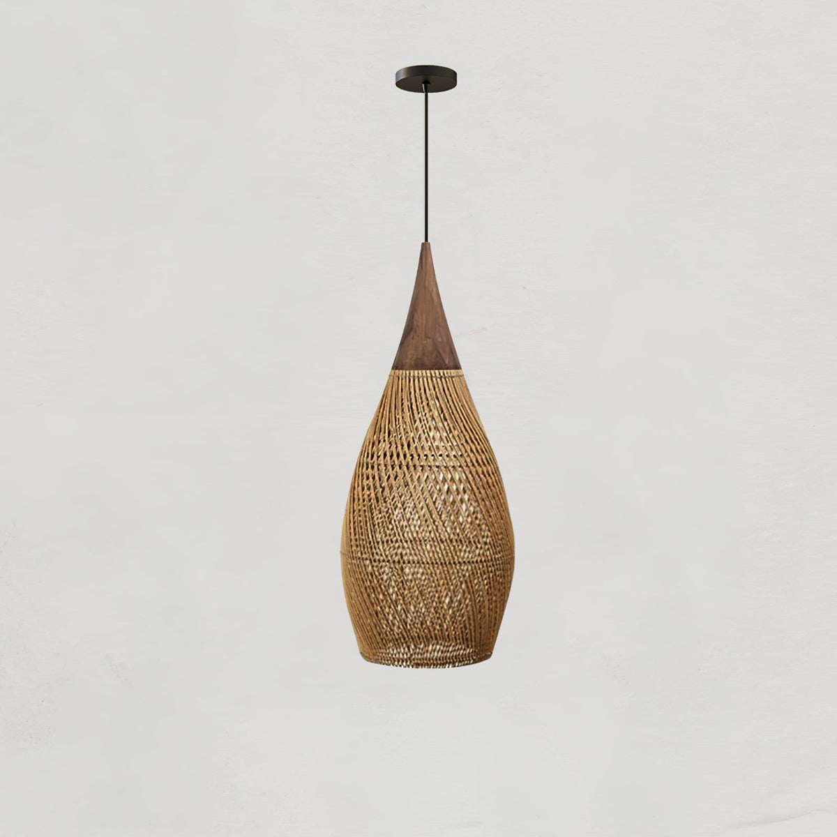 Clairstone Rattan Pendant Light