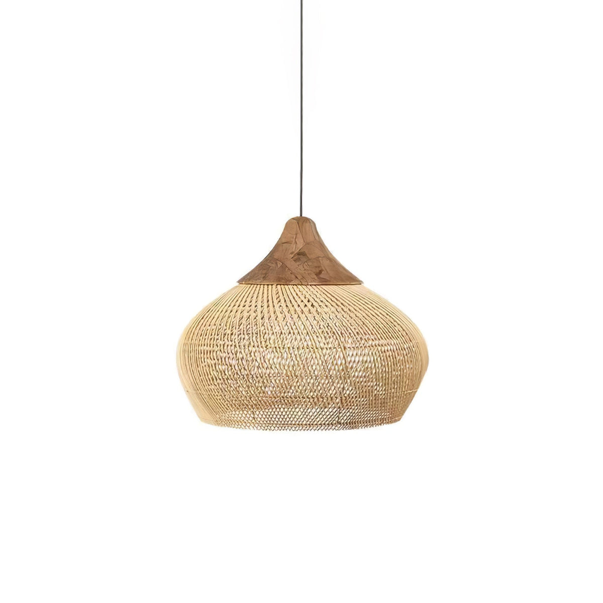 Clairstone Rattan Pendant Light