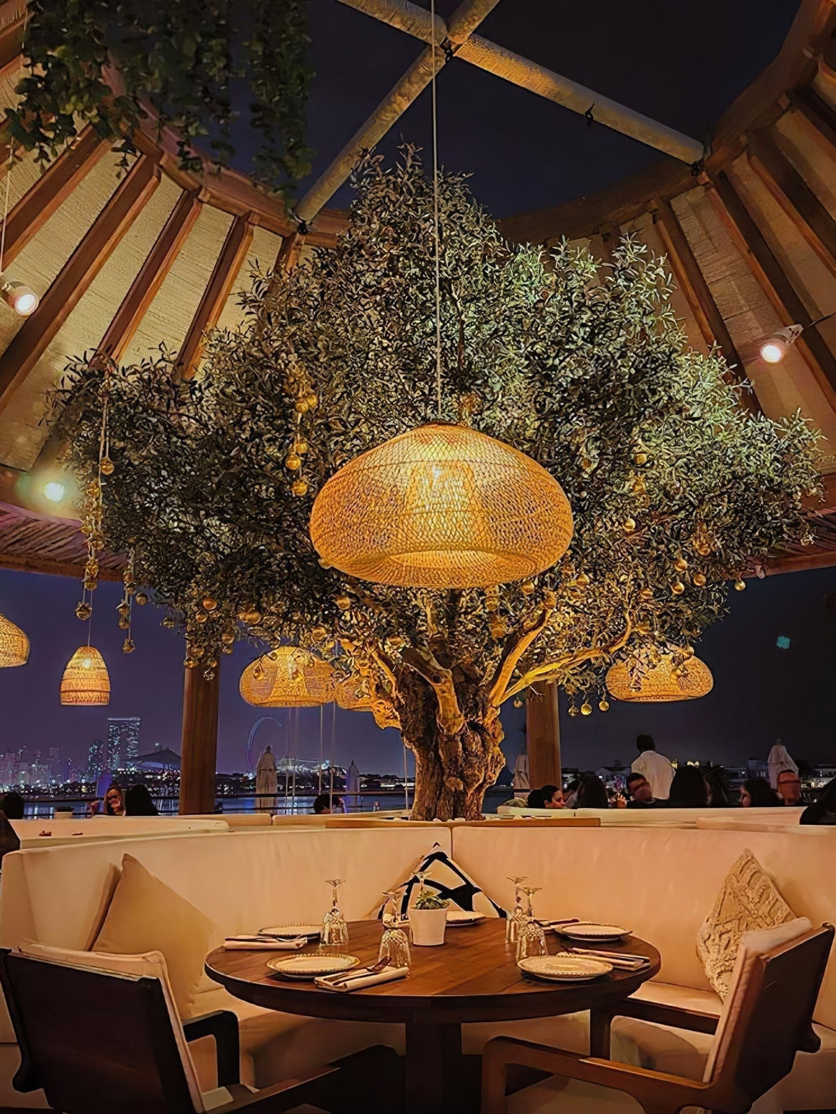 Solavn Rattan Wood Pendant Lamp