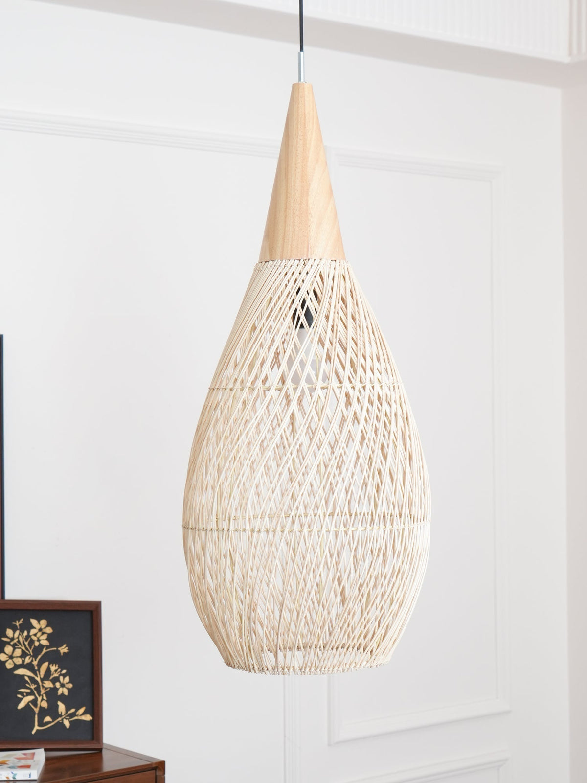 Solavn Rattan Wood Pendant Lamp