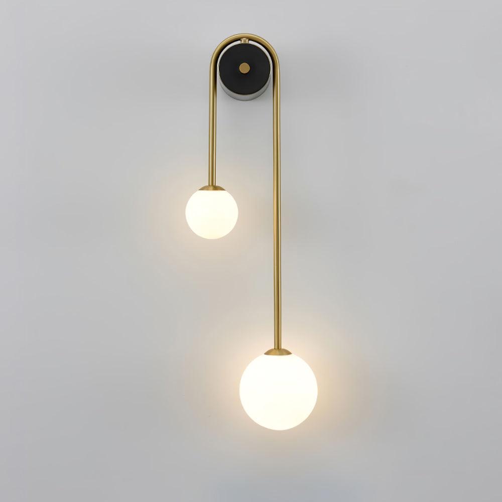 Lapavid Brass Arc Wall Light