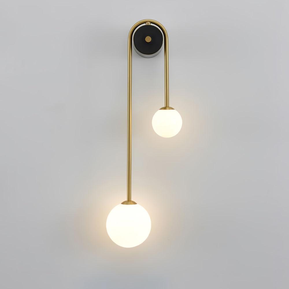 Lapavid Brass Arc Wall Light