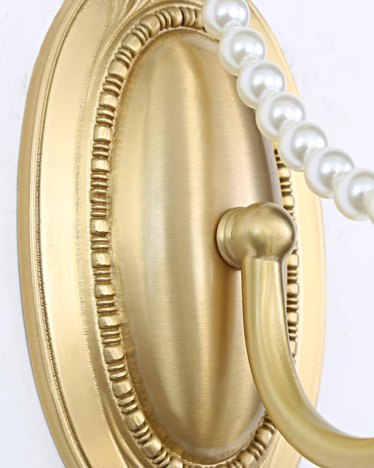 Zoey Brass Floral Wall Lamp