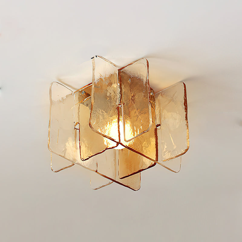 Brera Intersecting Glass Flush Mount