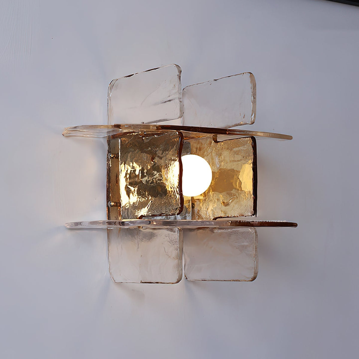 Brera Intersecting Glass Flush Mount