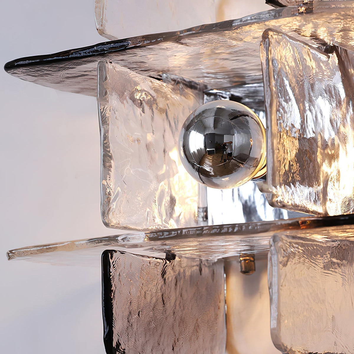 Brera Intersecting Glass Flush Mount