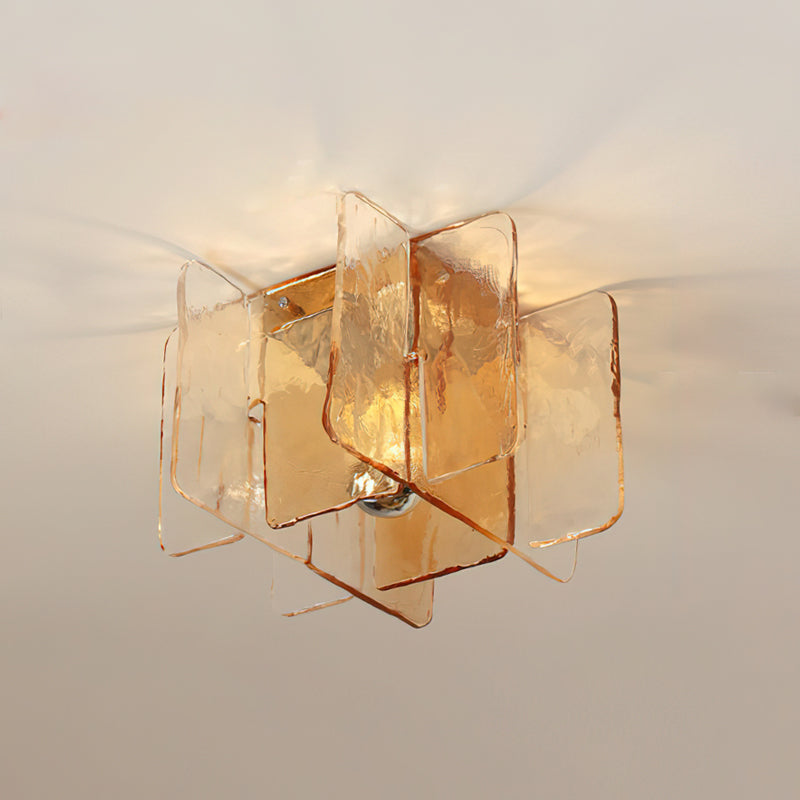Brera Intersecting Glass Flush Mount