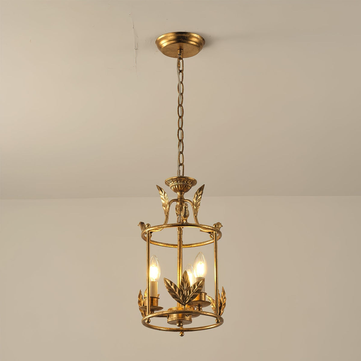Vosuvud Lantern Pendant Lamp Baroque Style