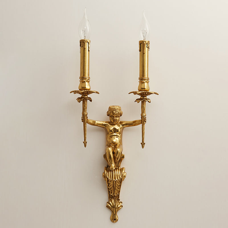 Helion Brass Wall Lamp
