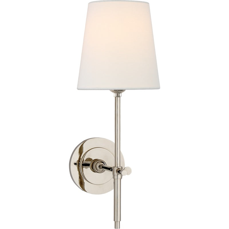Dotores Wall Lamp Brass Fabric