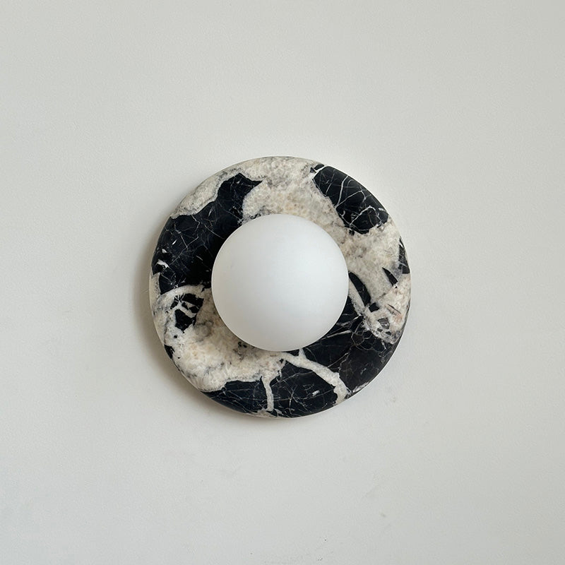 Notivuru Marble Indoor Wall Sconce