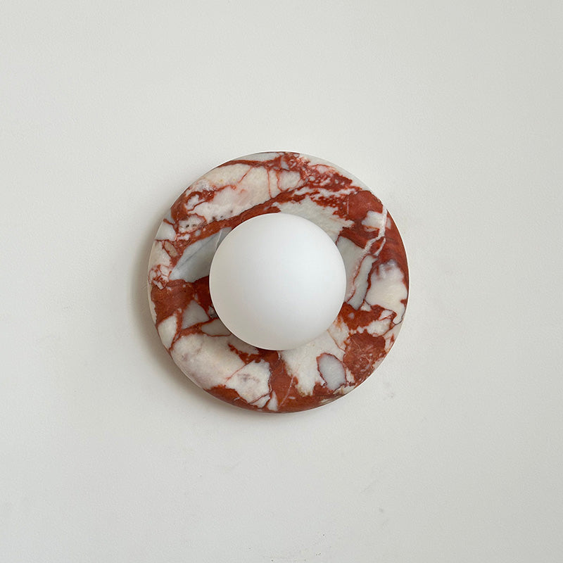 Notivuru Marble Indoor Wall Sconce