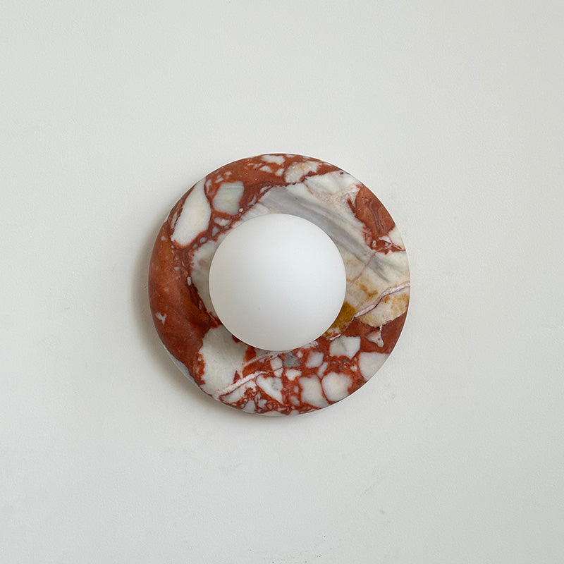 Notivuru Marble Indoor Wall Sconce