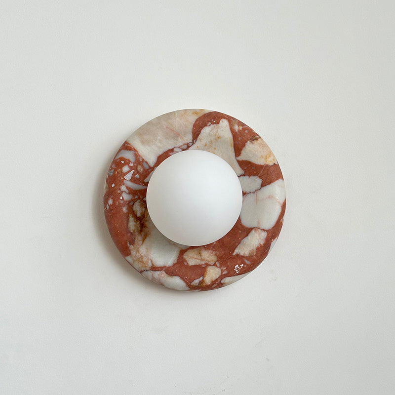 Notivuru Marble Indoor Wall Sconce