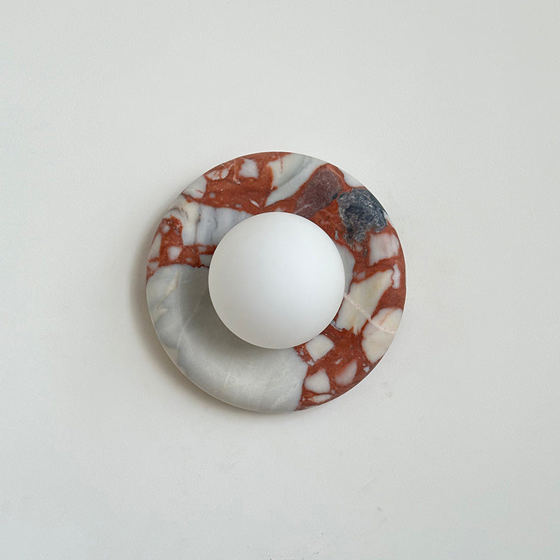 Notivuru Marble Indoor Wall Sconce