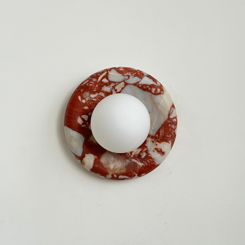 Notivuru Marble Indoor Wall Sconce