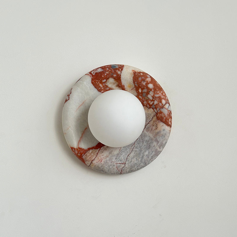 Notivuru Marble Indoor Wall Sconce