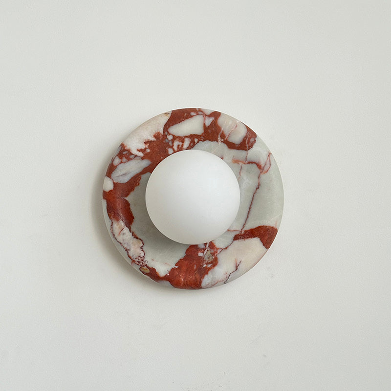 Notivuru Marble Indoor Wall Sconce