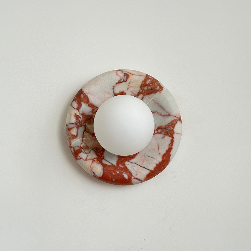 Notivuru Marble Indoor Wall Sconce