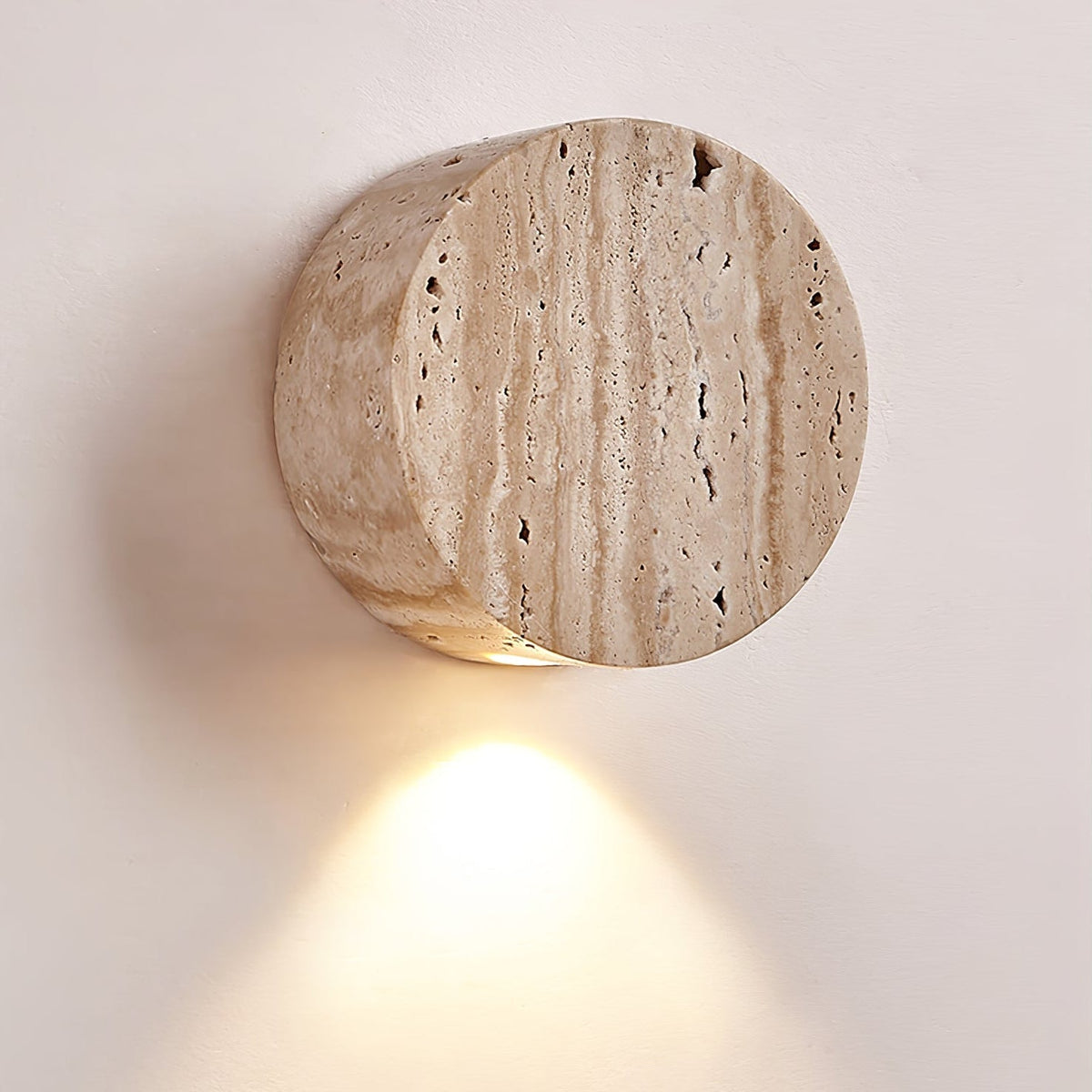 Jenthor Travertine Wall Sconce