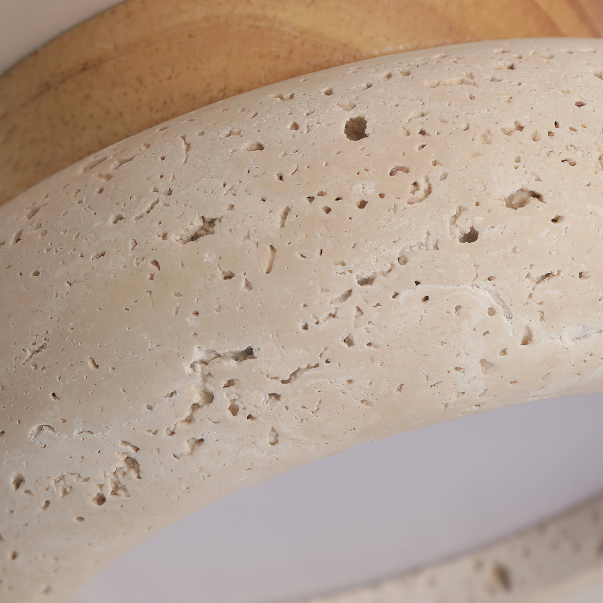 Jinomak Ceiling Light Mini Donut Travertine