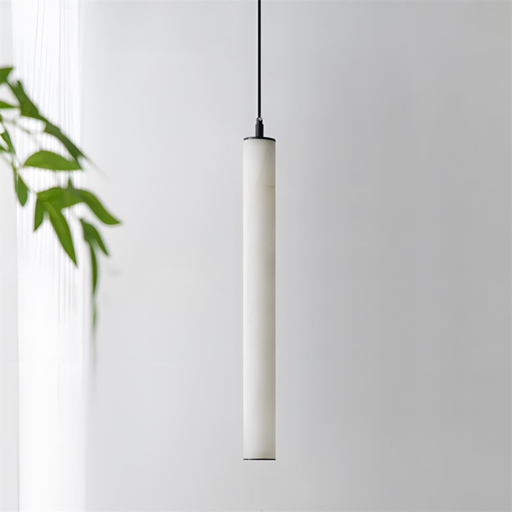 Niverena Alabaster Tube Pendant Lamp