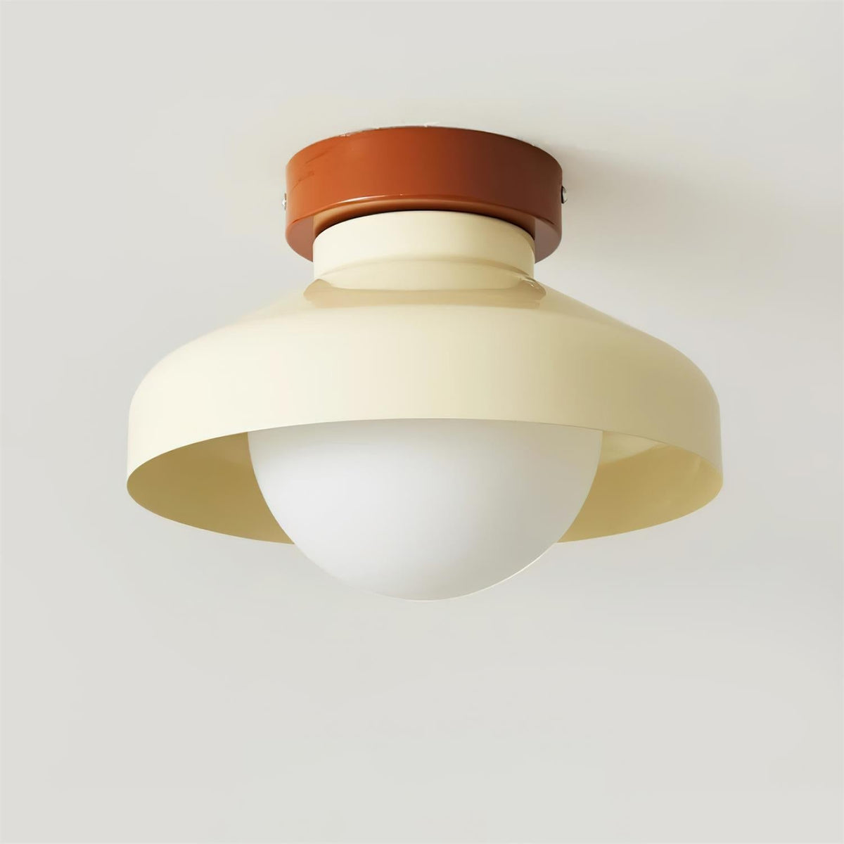 Valaneria Blue Metal Flush Mount Ceiling Light