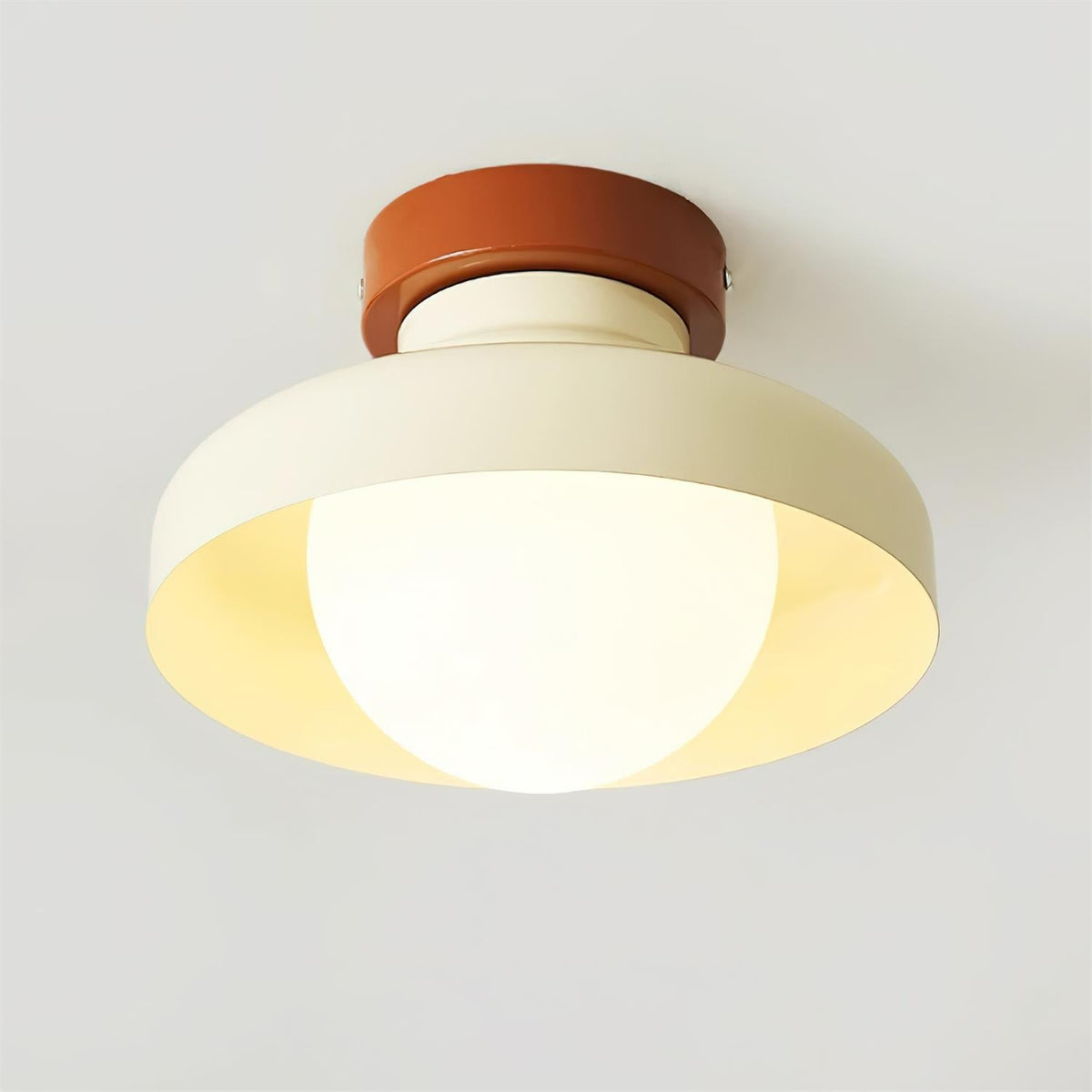 Valaneria Blue Metal Flush Mount Ceiling Light