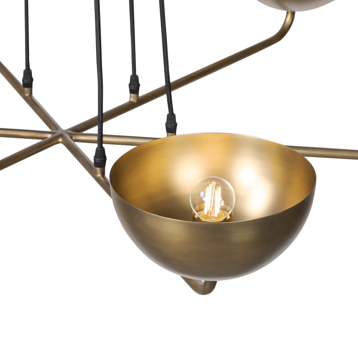 Axiom Brass Chandelier