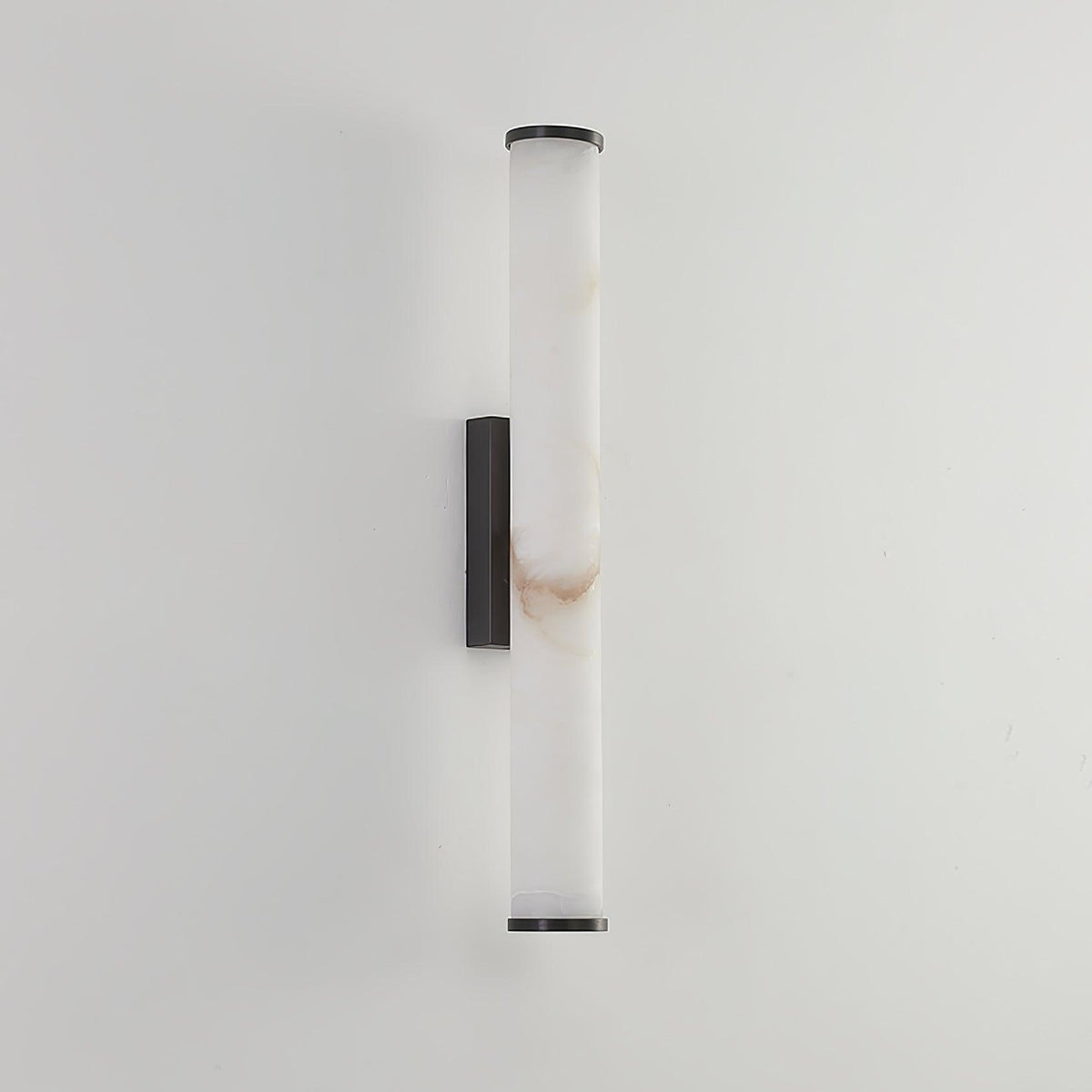 Wegobam Alabaster Vertical Cylindrical Wall Lamp