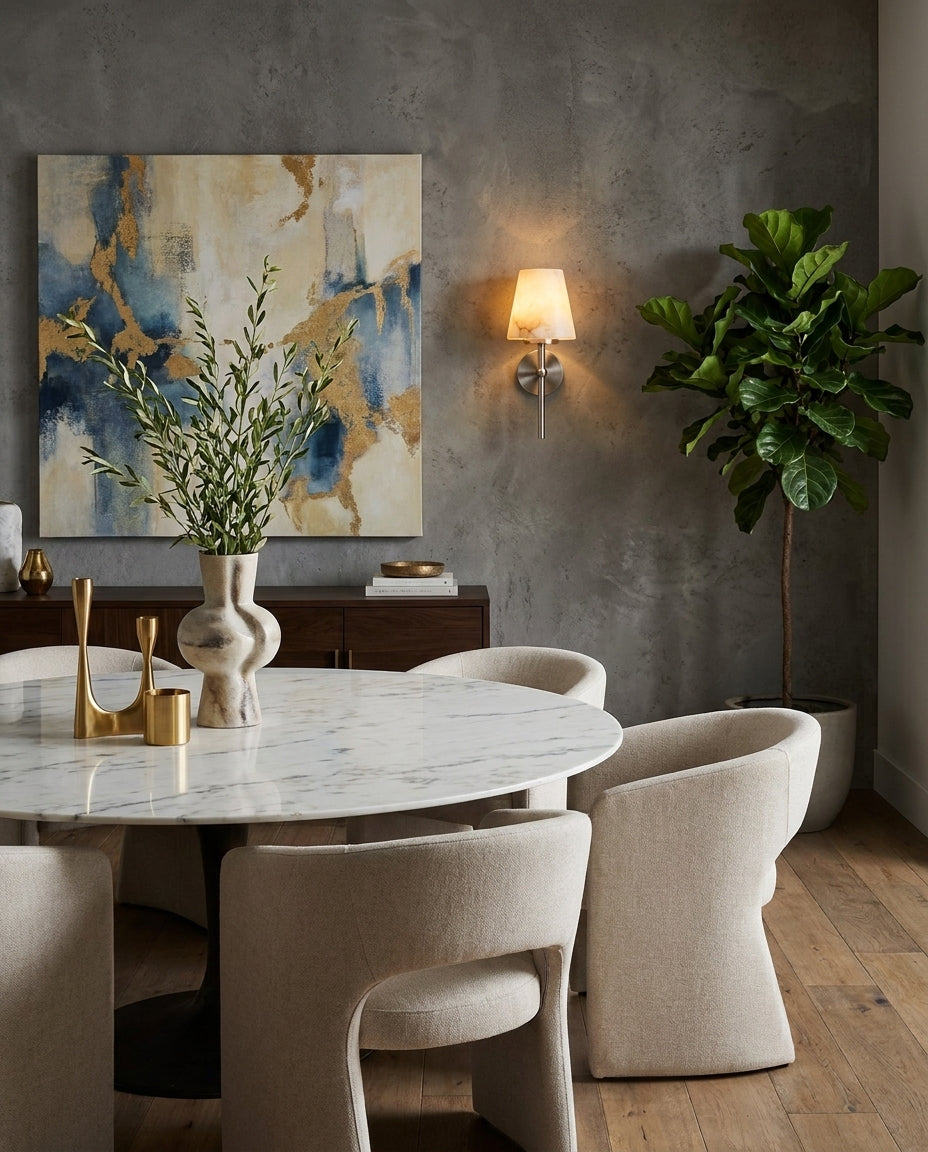 Corvenhurst Alabaster Wall Sconce